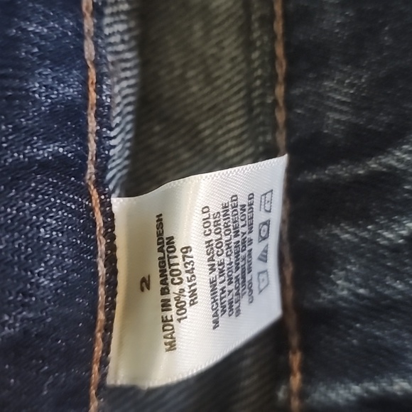 Aeropostale Jean Skirt Size 2 NWOT - Picture 5 of 6